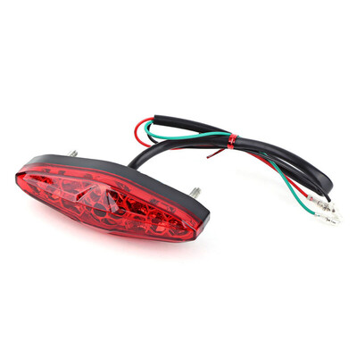 

Universal Motorcycle 15-LED Brake Stop Tail Light 12V 3000K ATV Bulbs Rear Lamp