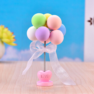 

Tailored Dollhouse Miniature Scene Model Balloons Decoration Pretend Play Toy