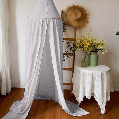 

Toponeto Baby Bed Canopy Bedcover Round Mosquito Net Curtain Bedd