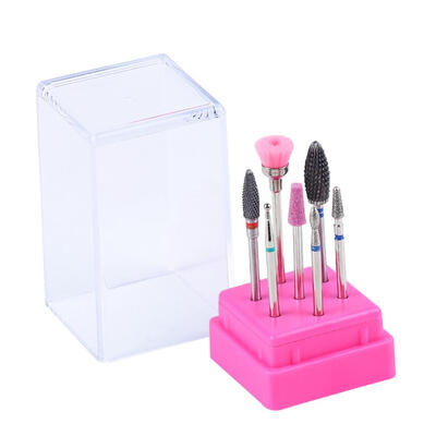 

7pcs Manicure Ceramic Alloy Grinding Head Set for Nail Polisher Nail Art
