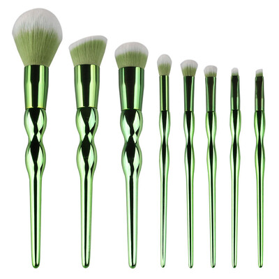 

Toponeto 8PCS Make Up Foundation Eyebrow Eyeliner Blush Cosmetic Concealer Brushes