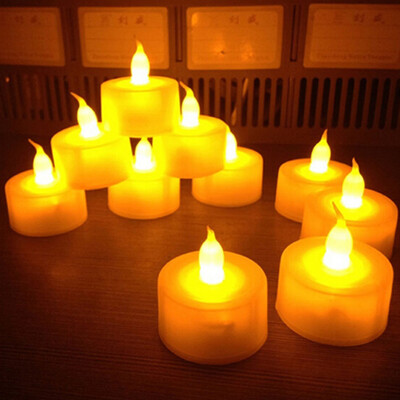 

12Pcs Flameless LED Battery Operated Candles for Romantic Party Anniversary
