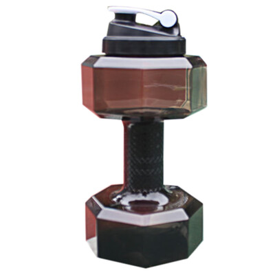 

Siaonvr 22  PETG Dumbbells Large Water Bottle Free Sports Running Fitness Kettle Gym