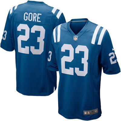 

Mens Football Jersey Indianapolis Colts Frank Gore Royal Blue Game Jersey