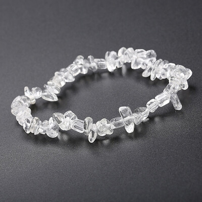 

2PcsSet Fashion Women Natural Crystal Bracelet Natural Gemstone Bracelet