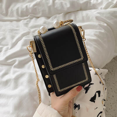 

New small bag handbag 2019 new wave Korean version of the ocean shoulder bag fashion wild Messenger chain small square bag