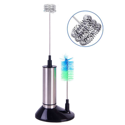 

Fine Stainless Steel Eectric Egg beater - agitator Milk Frother Drink Foamer