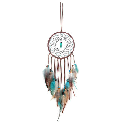 

Pure Handmade Feathers Dream Catcher Wall Hanging Dreamcatcher Net Pendant