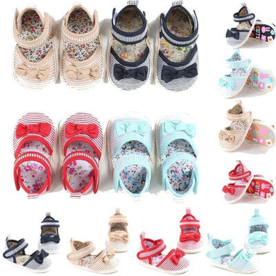 

Newborn Baby Infant Girl Crib Shoes Soft Sole Prewalkers Anti-slip Sneakers Pram
