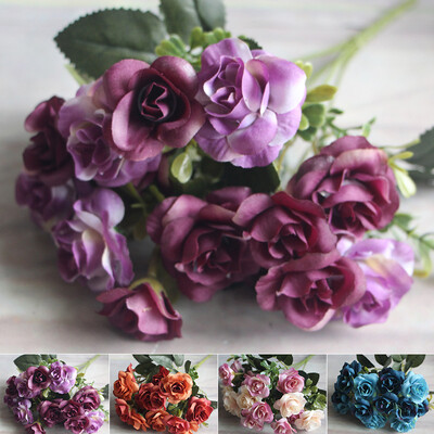 

Simulation Bouquet Wholesale Rose Home Decoration Fake Artificial Flowers