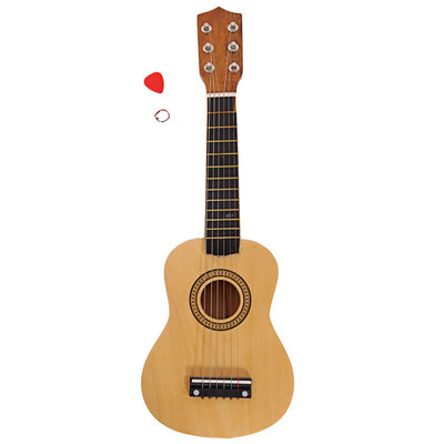 

Ktaxon 21" 23" 25" 6-String Acoustic Guitar Beginer Musical Instrument w Guitar Pick Extra Guitar String Children Kids Toy