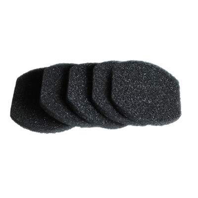 

5pcs Filter Cotton For Deerma DX118C DX128C Vacuum Cleaner Accessory Black Tool