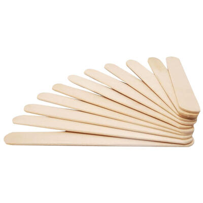 

50pcs Burlywood Ice-lolly Stick Kids Hand Craft DIY Making Ice Cream Sticks