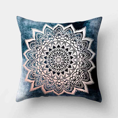 

1Pc Boho Cover Decorative Pillowcase Floral Cushion Pillowcase Neck Travel Gift
