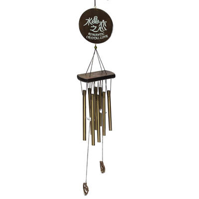 

Outdoor Living Yard Garden Tubes Bells Copper Decor Wind Chimes