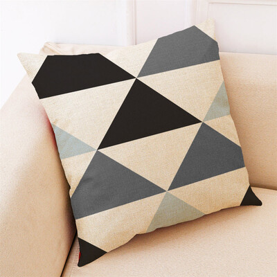 

Siaonvr Home Decor Cushion Cover Simple Geometric Throw Pillowcase Pillow Covers