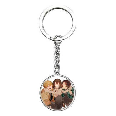 

CAR-TOBBY Anime Alloy Keychain Key Ring Bag Phone Pendant