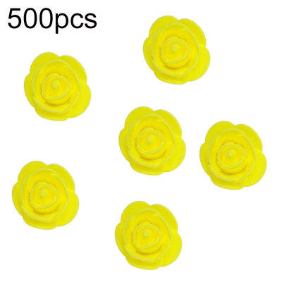 

500Pcs 35cm PE Foam Rose Artificial Flower DIY Bear Doll Wedding House Decor