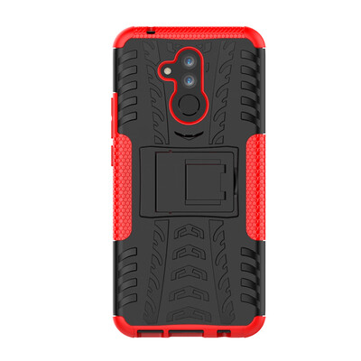 

Shockproof Back Cover Armor Hard Silicone Case for Huawei Mate 20 Lite