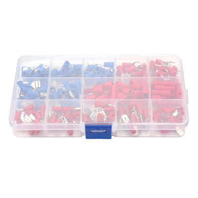 

Greensen 210pcs Assorted Insulated Spade Crimp Terminal Electrical Car Wire Connector Kit