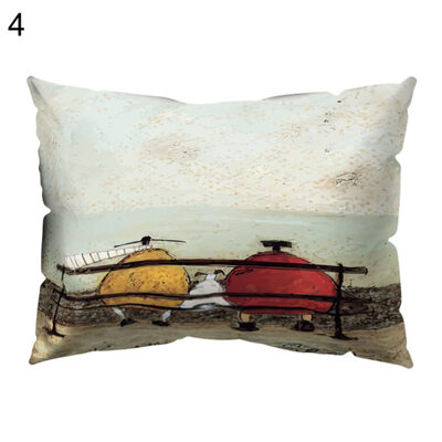 

Bike Beacon Sea Moon Elephant Pillow Case Cushion Cover Sofa Bed Car Cafe Decor