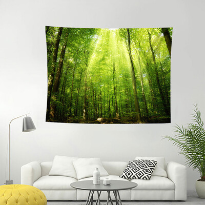 

Toponeto New Green Tapestry Living Room Bedroom Decorative Painting