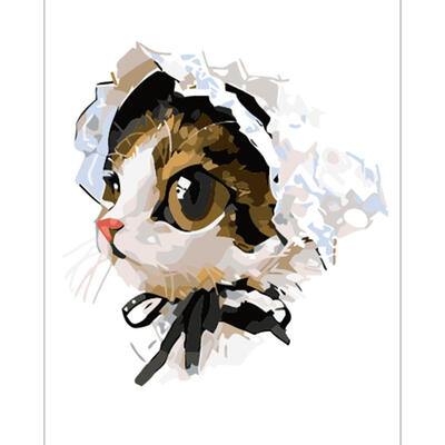 

5D DIY Full Drill Diamond Painting Cat Cross Stitch Embroidery Needlework