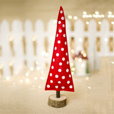 

Toponeto Merry Christmas Tree Cloth Desk Decoration Toy Doll Gift Office Home Children