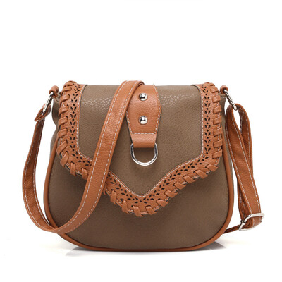 

Lady Shoulder Bags 2017 Summer Casual Vintage Bohemia Women Messenger Bags Crossbody Women Pu Leather Bag