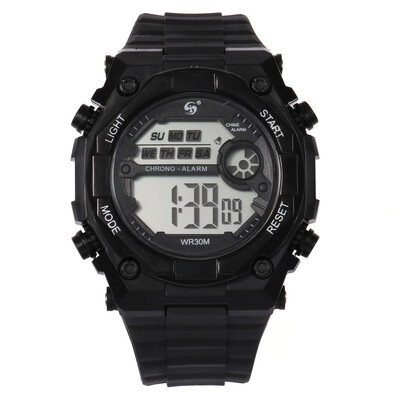 

Fashion mens waterproof multi-function electronic watch new ladies watch