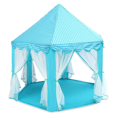 

Large Princess Play Tent Castle Tulle Children Game House