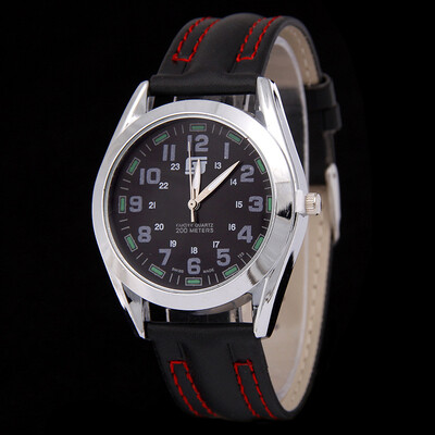 

Xianlejiao sloggi ladies sports military table creative double scale belt quartz watch mens factory direct sales