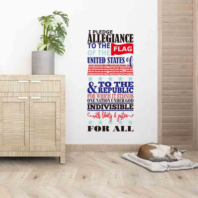 

〖Follure〗Independence Day July 4 Vinyl DIY Wall Sticker Decals Home Decor Bedroom