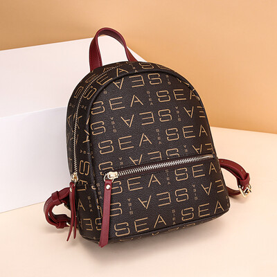 

Love sea Love sea backpack female wild casual large capacity travel backpack fashion college wind bag ladies bag red