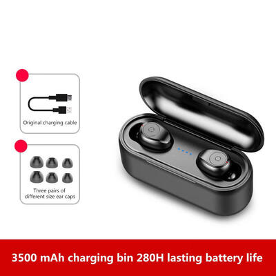 

50 Version Of The Wireless Bluetooth Headset Binaural Mini Invisible Pair Of Driving Into The Earbuds Sports Headphones