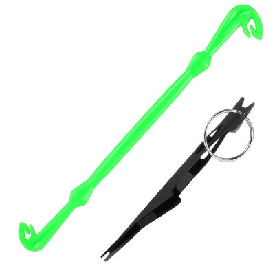 

Fly Fishing Line Knot Tool Loop Knot Tying Tool Fishing Hook Tier Remover Kit