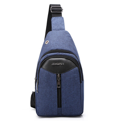 

Tailored Men Fashion Outdoor Solid Versatile Shoulder Bag Messenger Bag Chest Bag