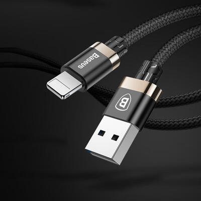 

Baseus 2A USB Charger Cable For IPhone X 8 7 6 5 IPad Fast Charger Charging Cable Mobile Phone Data Sync Nylon Cable-15m