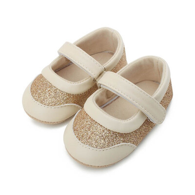 

Baby Shoes Soft Soled First Walkers Autumn Baby Girl Anti-Slip Casual Walking Shoes Patchwork Design Sneakers 0-18M