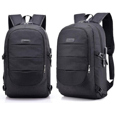 

Casual Large Capacity Backpack Adjustable Computer Bag With USB Jack Practical Students Schoolbag For Outdoor Travel