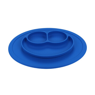 

Multipurpose Non-slip Silicone Placement Plate Smile Face Shaped Mold Tray