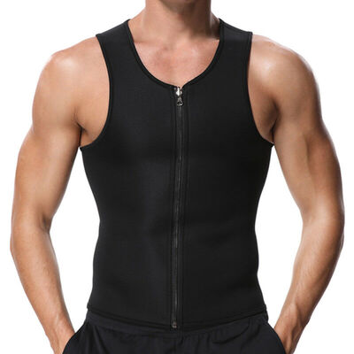 

SLIMBELLE Men Waist Trainer Vest Fo Weight Loss Hot Neoprene Body Shaper Sauna Sweat Shirt