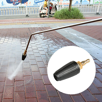 

〖Follure〗High Pressure Washer Rotating Turbo Nozzle Spray Tip 25-5 GPM 3600PSI