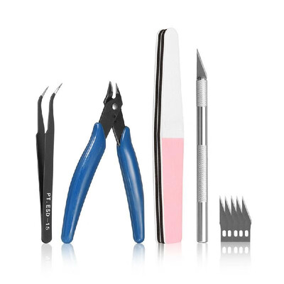 

9PcsSet DIY Modeler Basic Tools Craft Set Hobby Model Building Kit Grinding for GUNDAM