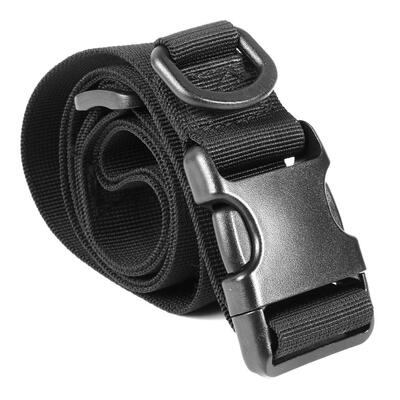 

Simple Outdoor Adjustable Utility D-Ring Nylon Belt w Quick Release Buckle