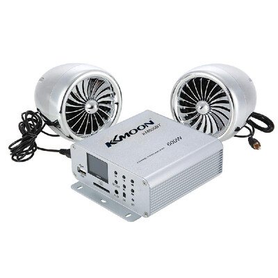 

KKmoon 600W 2 Channel Amplifier Audio Speaker Sound System for Motorcycle ATV Boat&12 Volt Applications