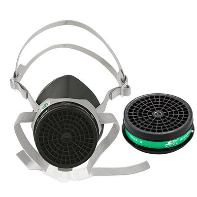 

STRONG ST-FDX Half Face Gas Mask Respirator Activated Carbon Mask Organic Acid Vapor Gas Filter Cartridge Personal Protective Equi