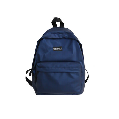 

Double shoulder bag male trendy European&American street leisure high school students schoolbag boy Chao cool travel Oxford ba