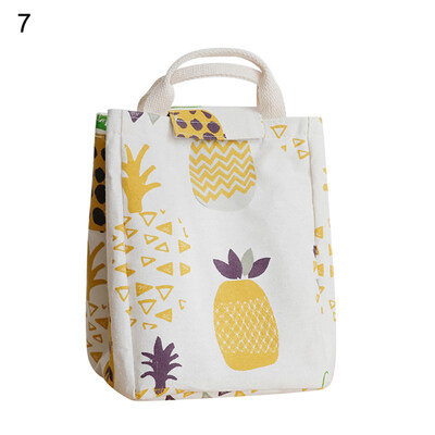 

Nordic Style Cartoon Lunch Bag Box Storage Container Picnic Carry Totes Pouch