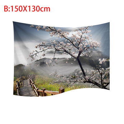 

Toponeto Beautiful Scenery Scene Home Textile Wall Tapestry Home Decor